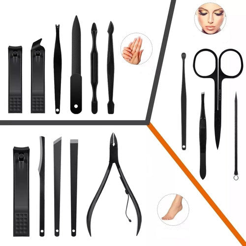 Set de Manicura y Pedicura 15 en 1
