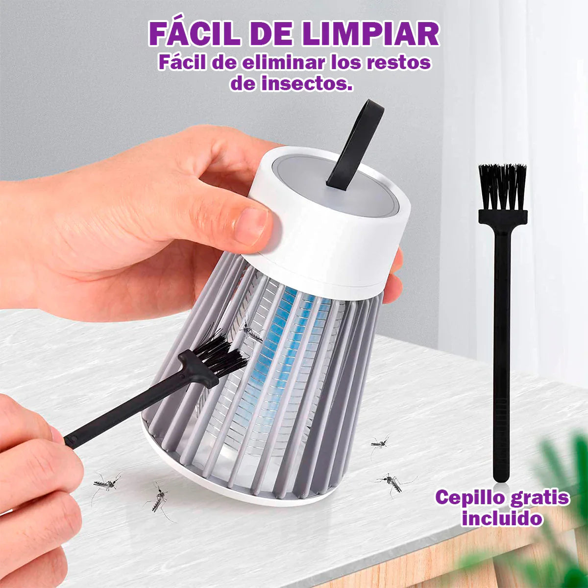 Lámpara Eléctrica Mata Insectos