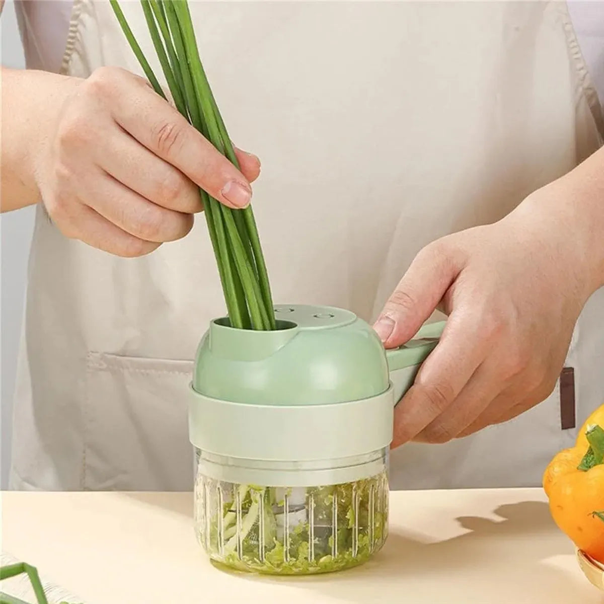 Cortador de Frutas y Verduras Portátil