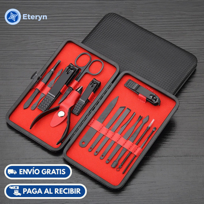 Set de Manicura y Pedicura 15 en 1